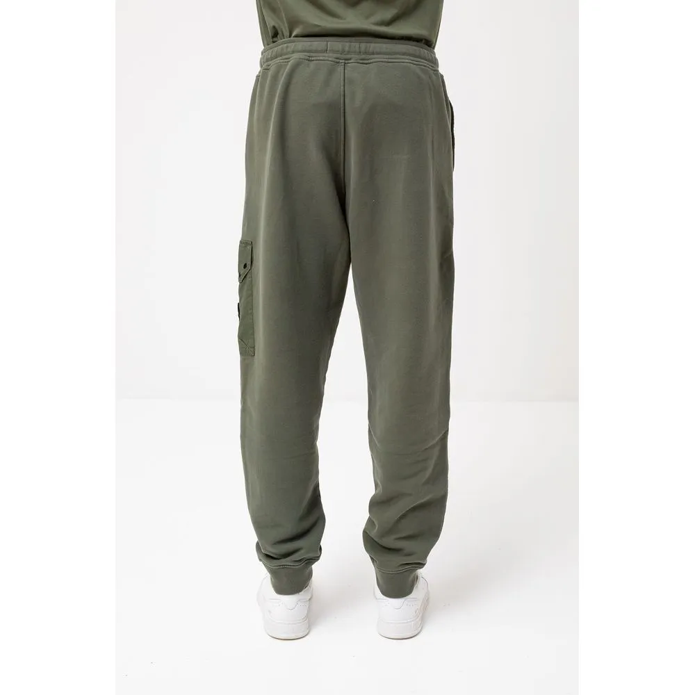 Stone Island Green Cotton Men's Tracksuit Pant sold by Siebentaschen product image thumbnail 4