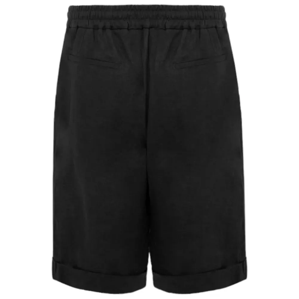 Alpha Studio Black Linen Short sold by Siebentaschen product image thumbnail 2