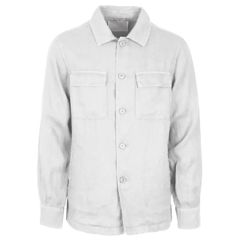 AT.P.CO White Linen Shirt sold by Siebentaschen