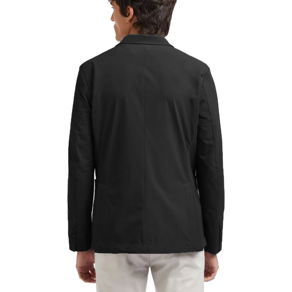AT.P.CO Black Polyamide Blazer sold by Siebentaschen product image thumbnail 2