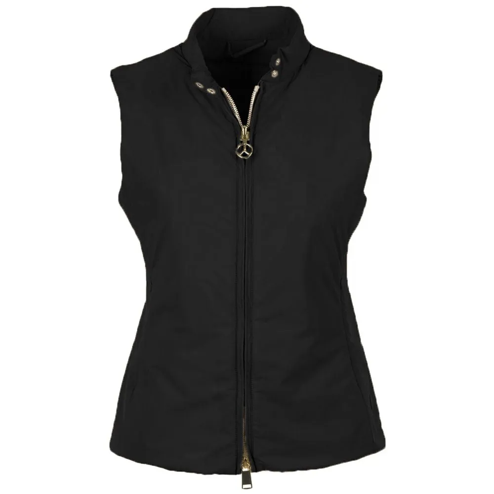 People Of Shibuya Black Nylon Women Vest sold by Siebentaschen