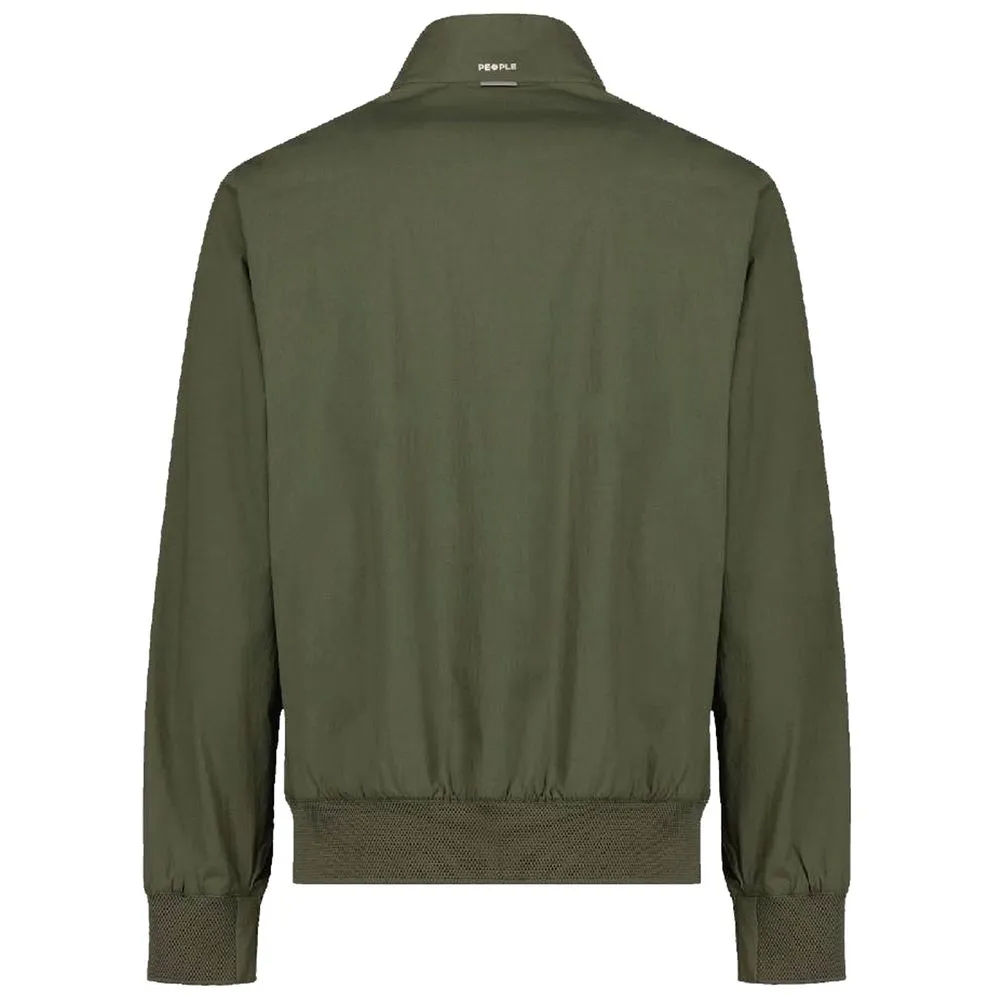 People Of Shibuya Green Cotton Men Bomber Jacket sold by Siebentaschen product image thumbnail 2