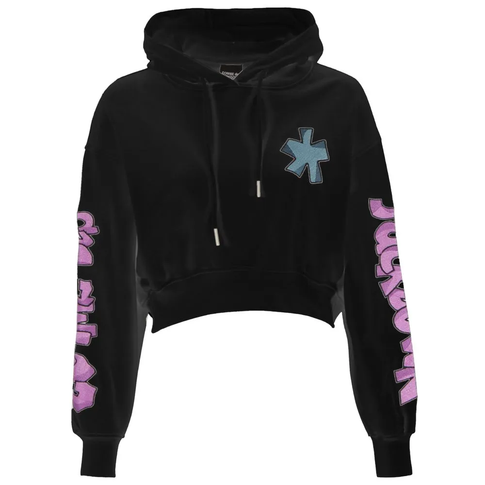 Comme Des Fuckdown Black Cotton Women Sweatshirt sold by Siebentaschen