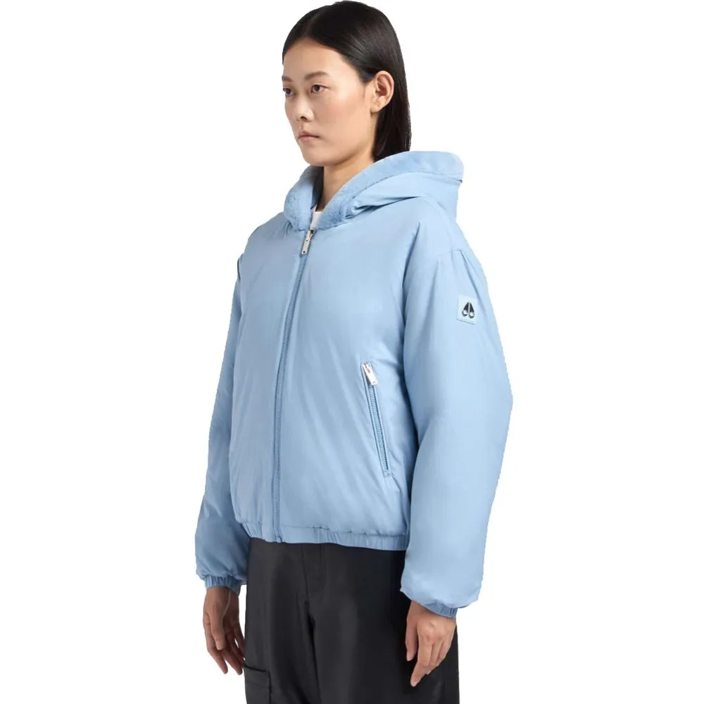 Moose Knuckles Light Blue Nylon Women Jacket sold by Siebentaschen product image thumbnail 3