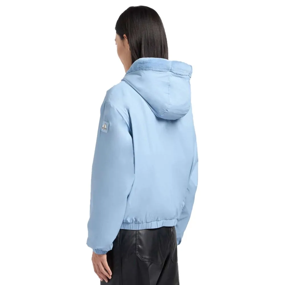 Moose Knuckles Light Blue Nylon Women Jacket sold by Siebentaschen product image thumbnail 4