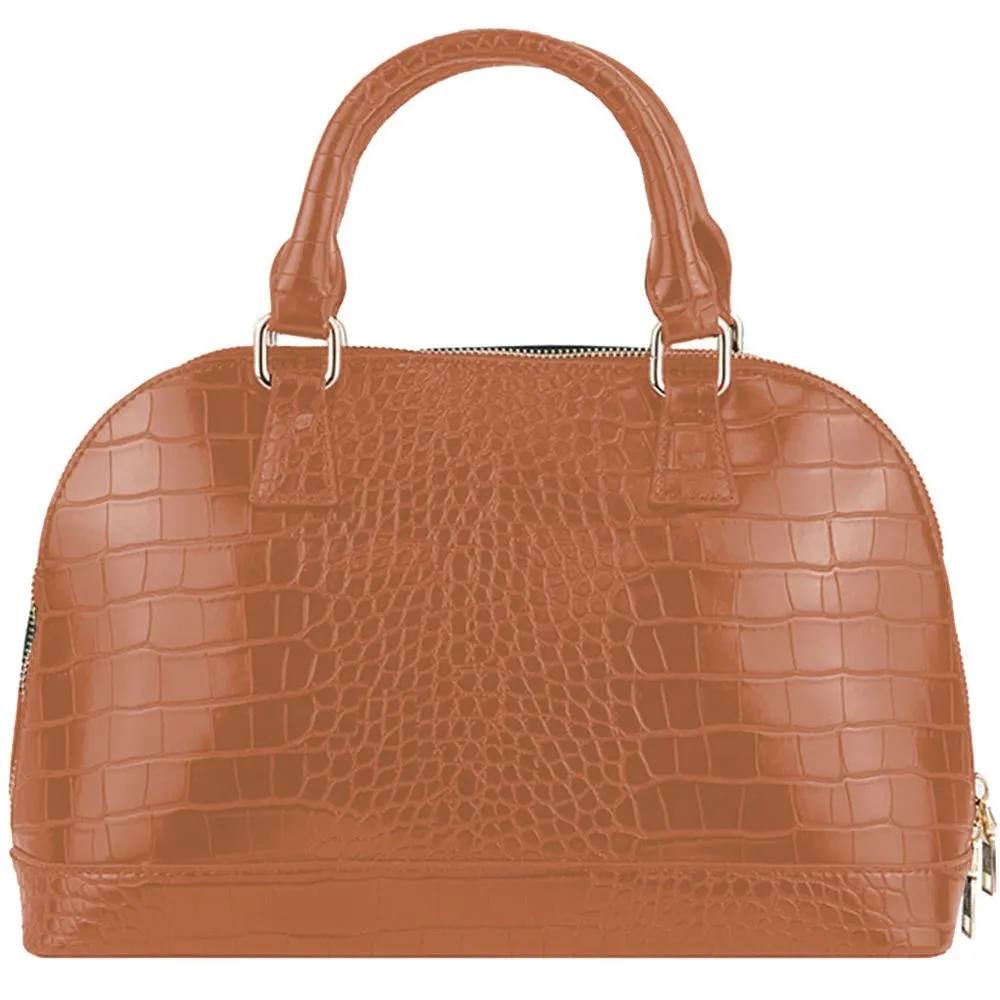CRISTINAEFFE Brown Polyethylene Handbag sold by Siebentaschen product image thumbnail 2