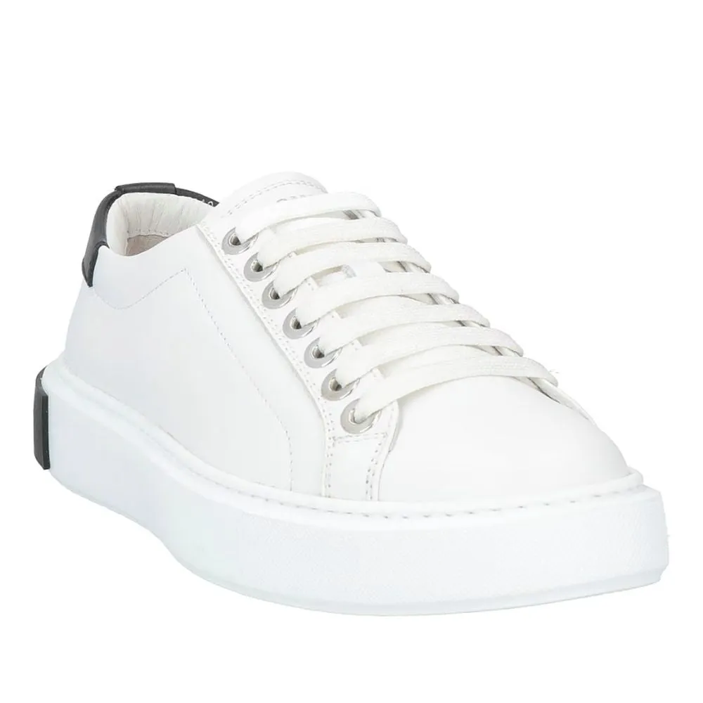 Les Hommes White Calfskin Men Sneaker sold by Siebentaschen product image thumbnail 3