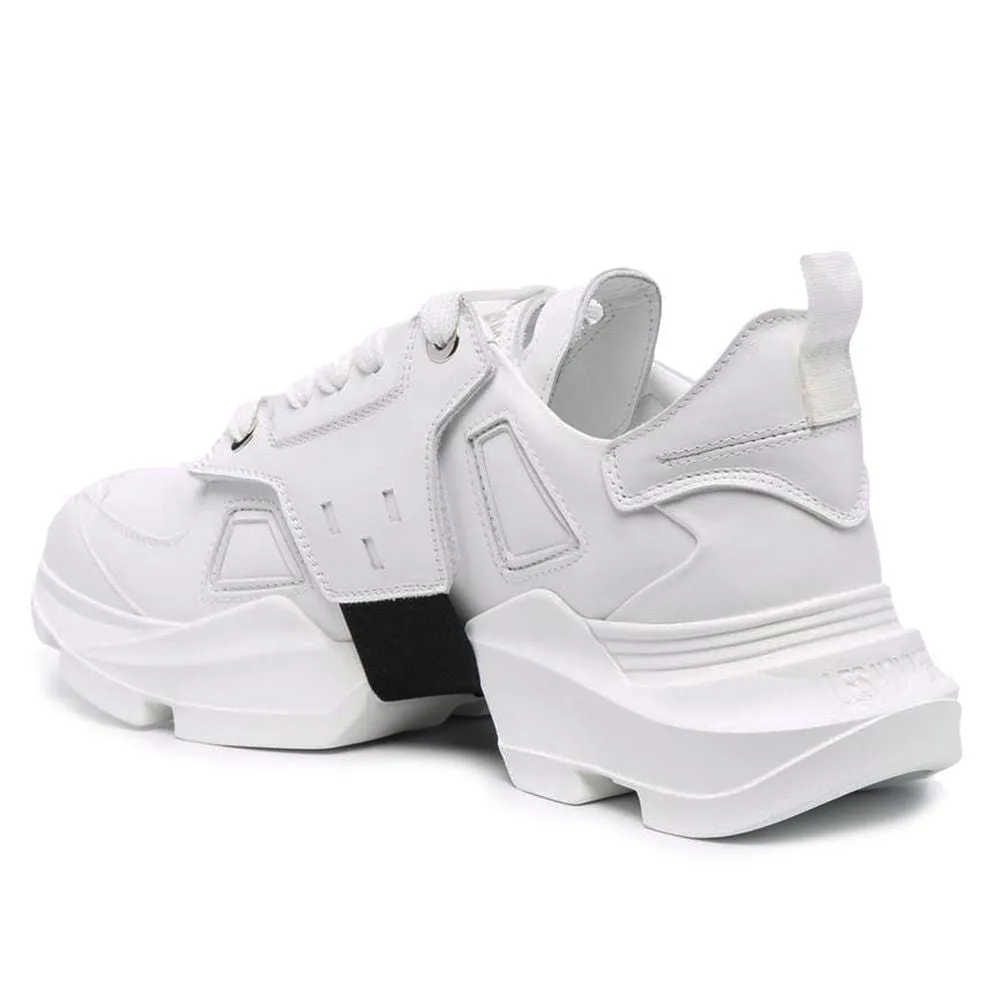 Les Hommes White Calfskin Men Sneaker sold by Siebentaschen product image thumbnail 2