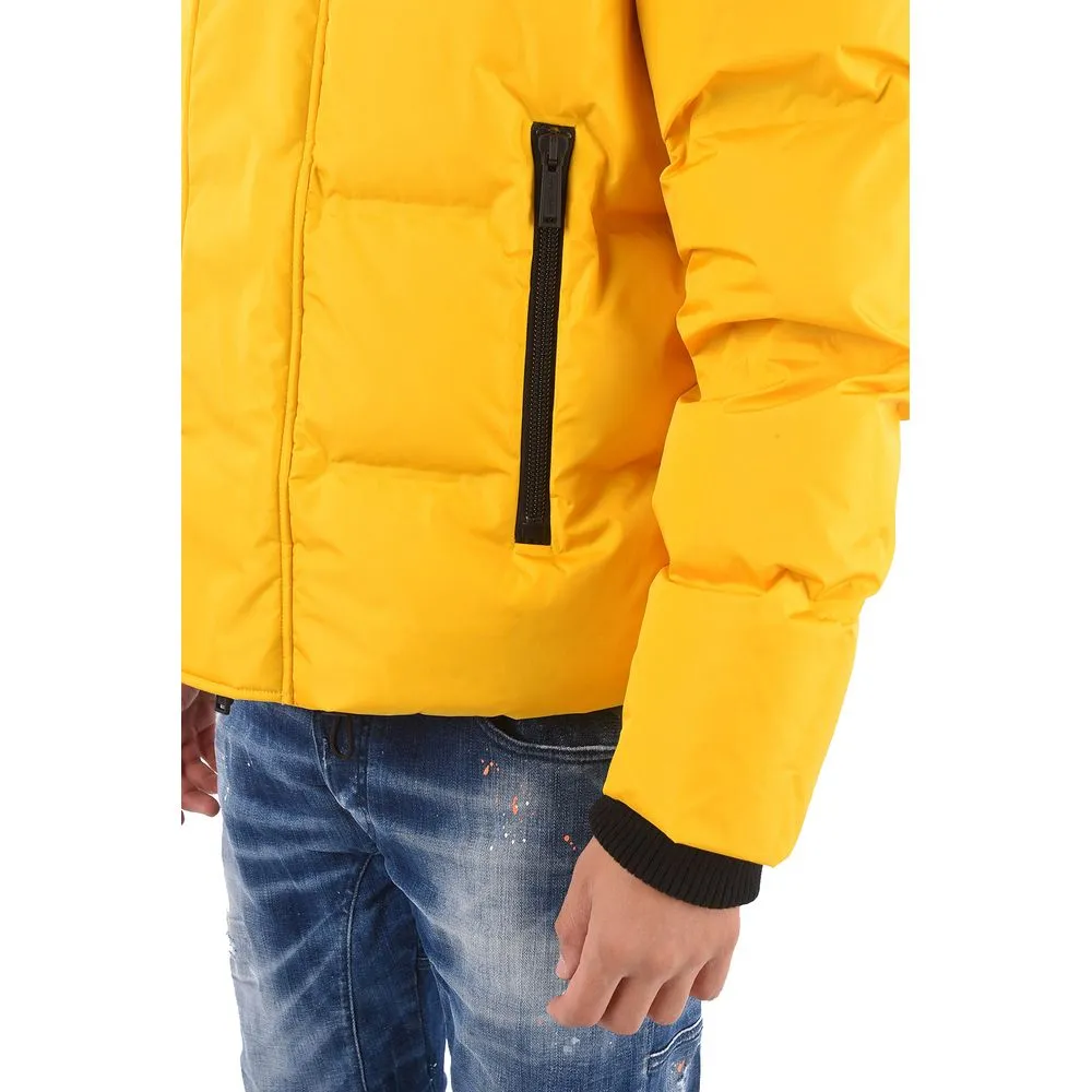 Dsquared² Yellow Nylon Men Jacket sold by Siebentaschen product image thumbnail 3