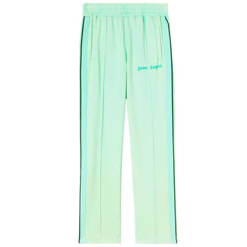 Palm Angels Green Nylon Men Pant sold by Siebentaschen