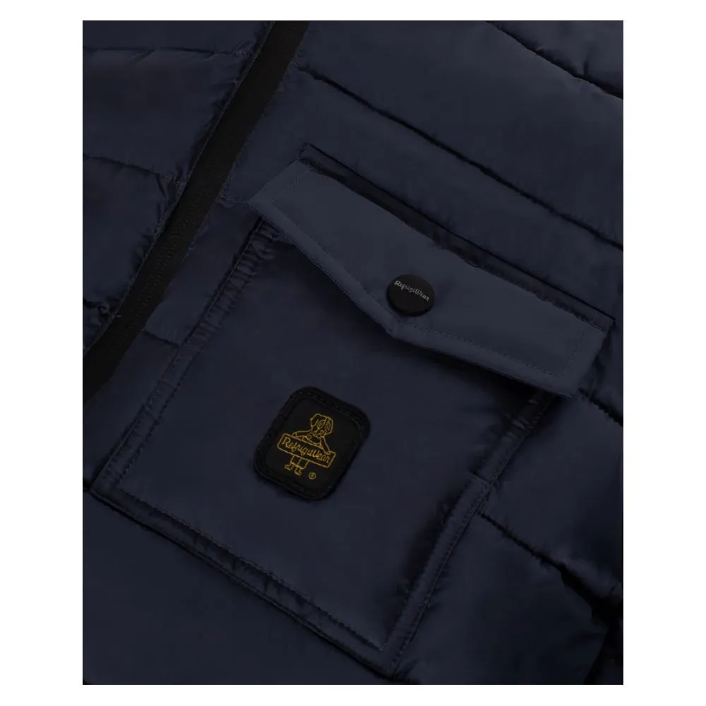 Refrigiwear Blue Nylon Men Jacket sold by Siebentaschen product image thumbnail 3