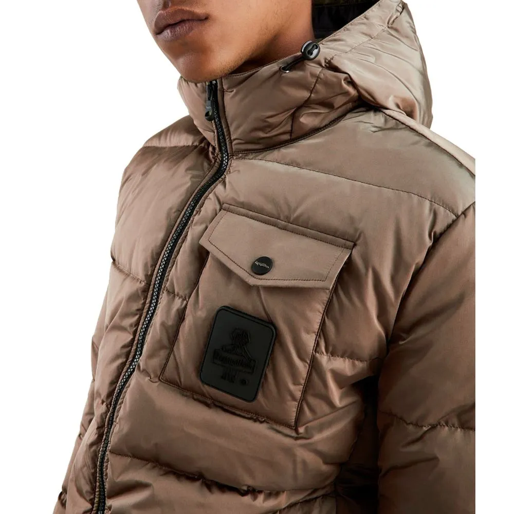 Refrigiwear Brown Nylon Men Jacket sold by Siebentaschen product image thumbnail 3