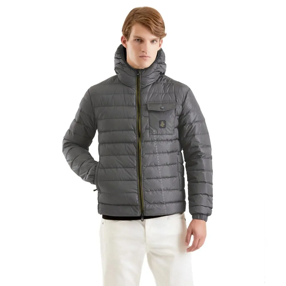Refrigiwear Gray Nylon Men's Jacket sold by Siebentaschen product image thumbnail 3