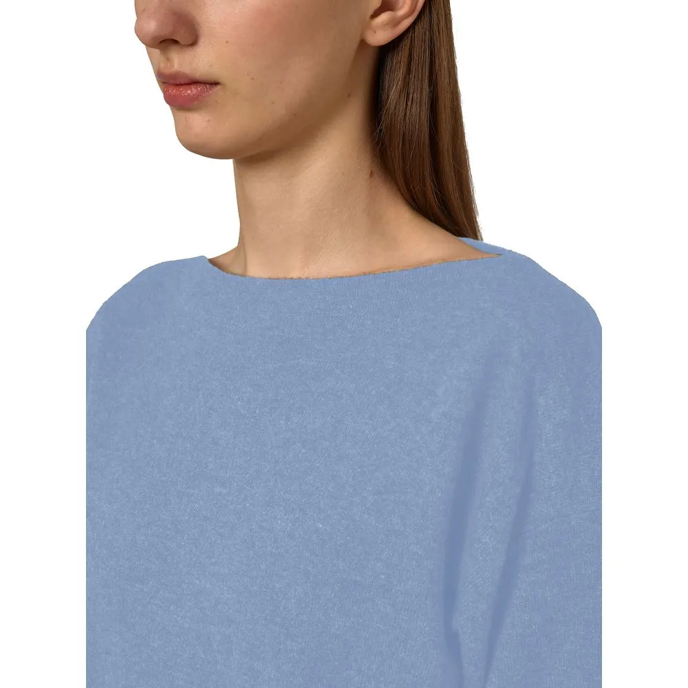 Alpha Studio Light Blue Cashmere Women Sweater sold by Siebentaschen product image thumbnail 3