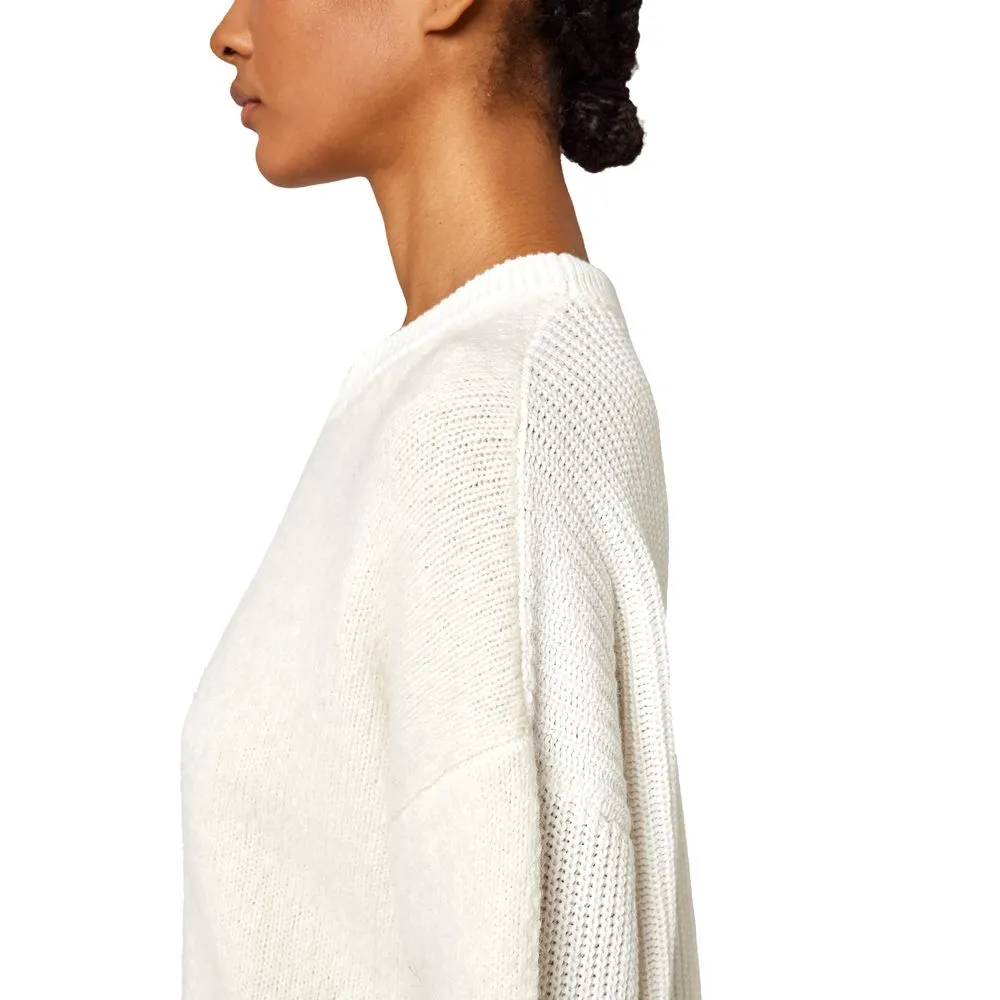 Alpha Studio White Recycled Wool Women Sweater sold by Siebentaschen product image thumbnail 3