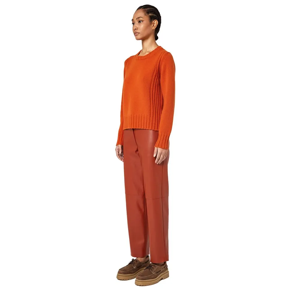 Alpha Studio Orange Cashmere Sweater sold by Siebentaschen product image thumbnail 4
