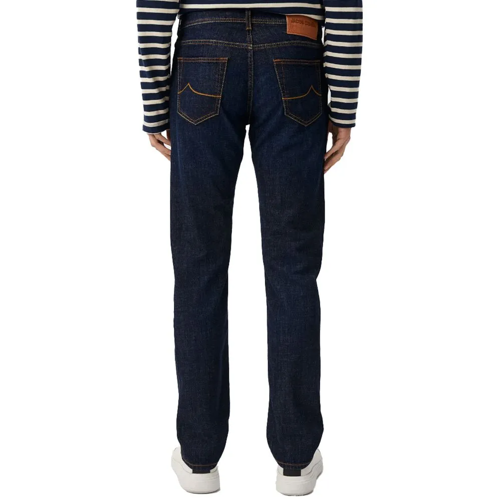 Jacob Cohen Blue Cotton Men Jeans sold by Siebentaschen product image thumbnail 2