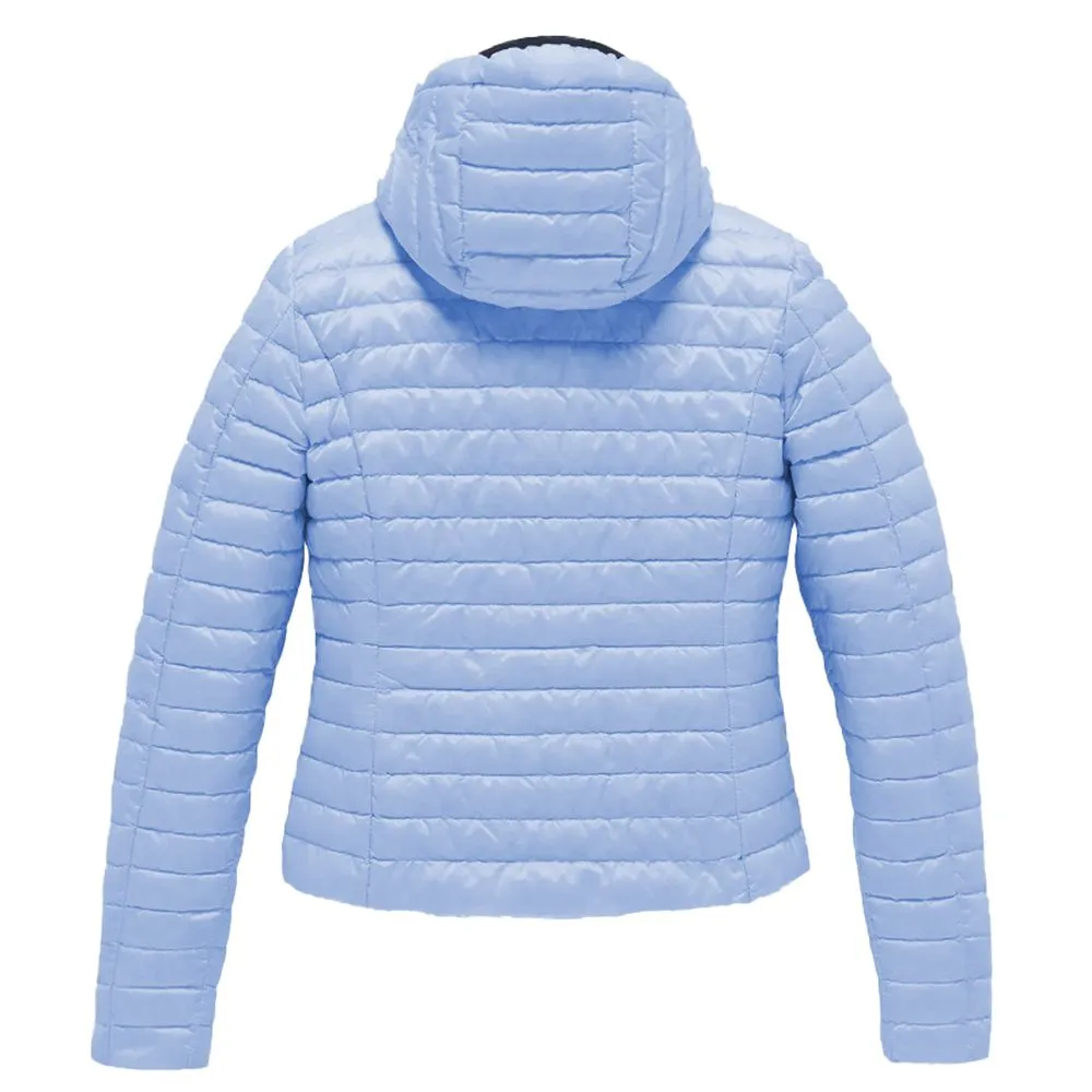 Refrigiwear Light Blue Polyamide Women Jacket sold by Siebentaschen product image thumbnail 2