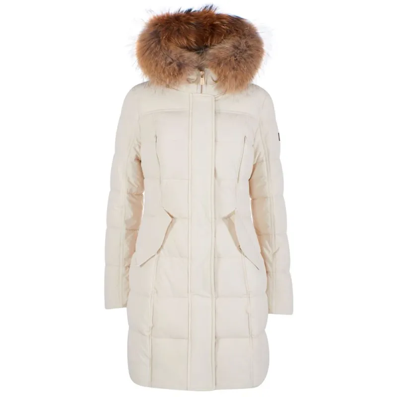 Yes Zee White Nylon Jackets & Coat sold by Siebentaschen