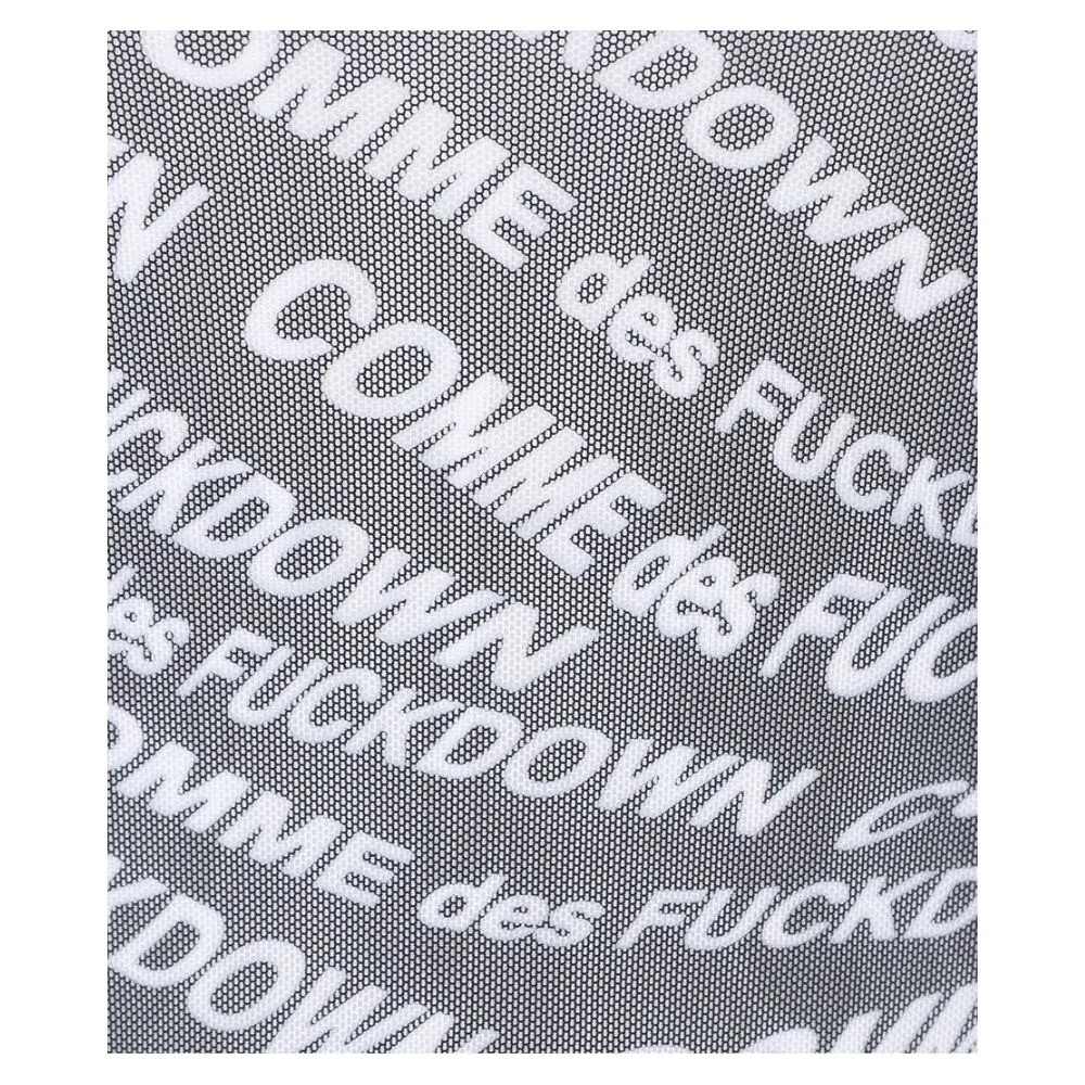 Comme Des Fuckdown Black Polyester Women T-Shirt sold by Siebentaschen product image thumbnail 3