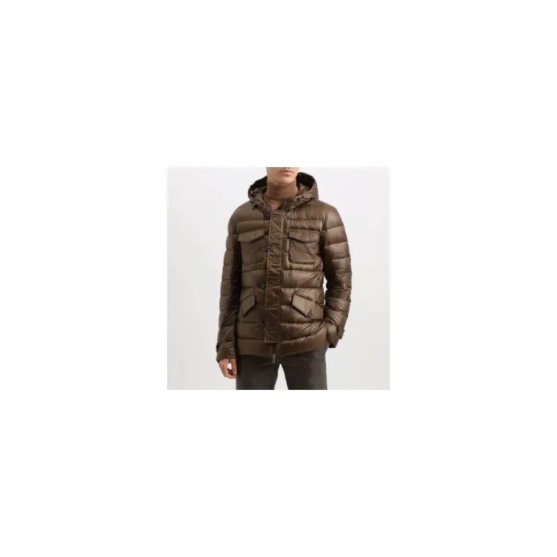 Add Brown Polyamide Men's Waterproof Jacket sold by Siebentaschen