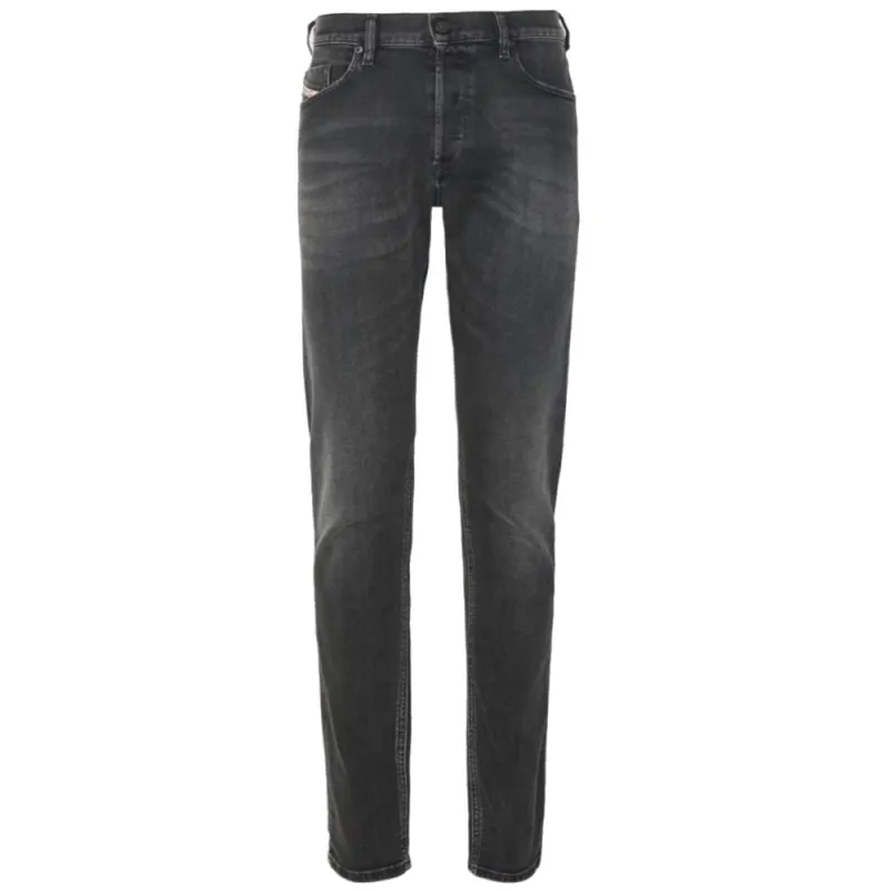 Diesel Black Cotton Men Jeans sold by Siebentaschen