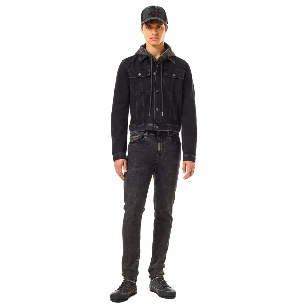 Diesel Black Cotton Men Jean sold by Siebentaschen product image thumbnail 4