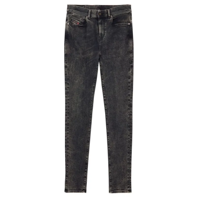 Diesel Black Cotton Men Jean sold by Siebentaschen
