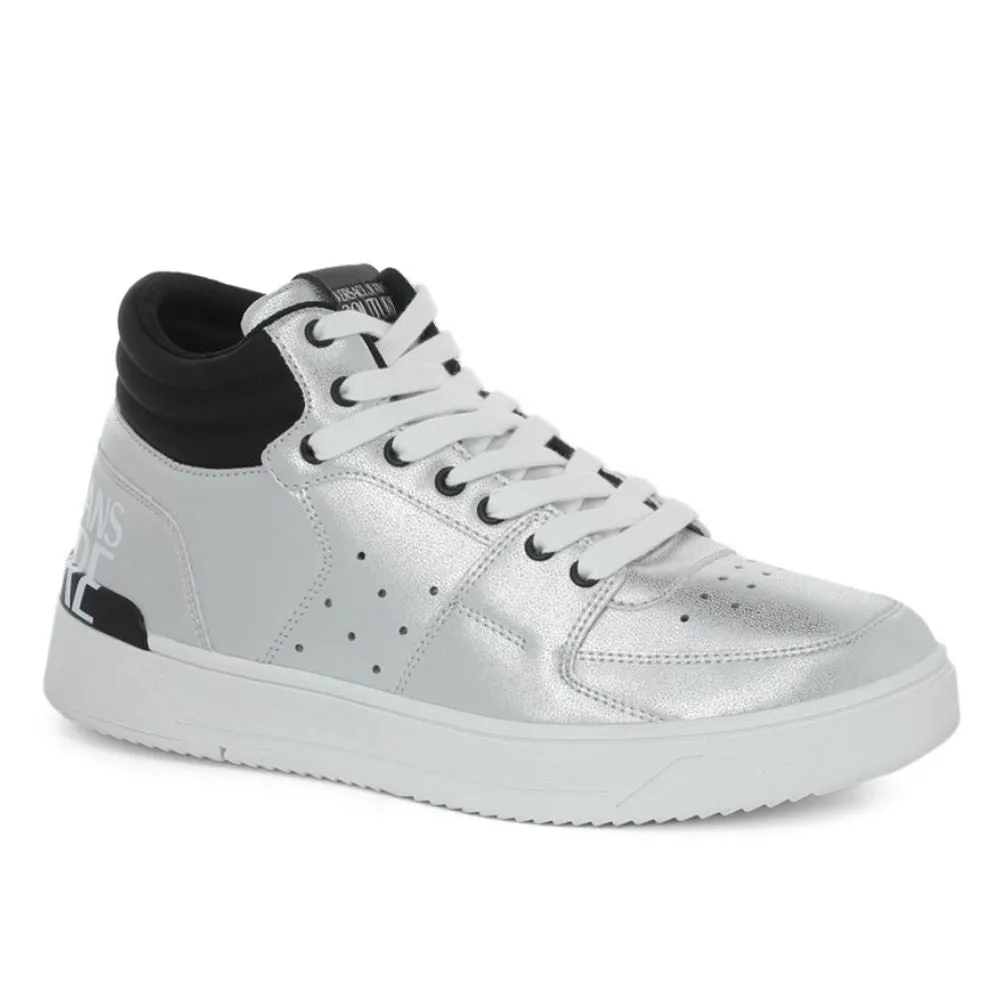Versace Jeans Gray Polyethylene Sneaker sold by Siebentaschen product image thumbnail 4