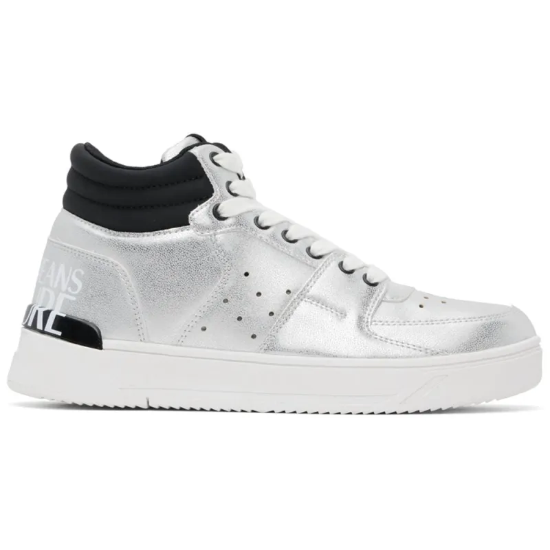 Versace Jeans Gray Polyethylene Sneaker sold by Siebentaschen