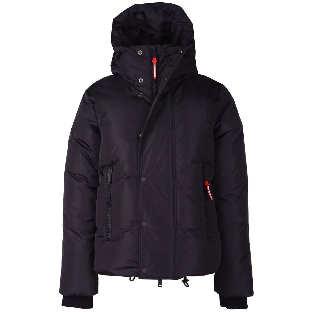 Dsquared² Black Nylon Men Down Jacket sold by Siebentaschen product image thumbnail 3