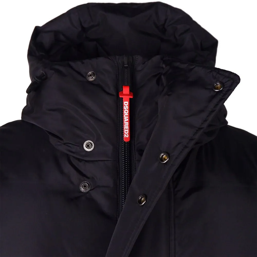 Dsquared² Black Nylon Men Down Jacket sold by Siebentaschen product image thumbnail 4