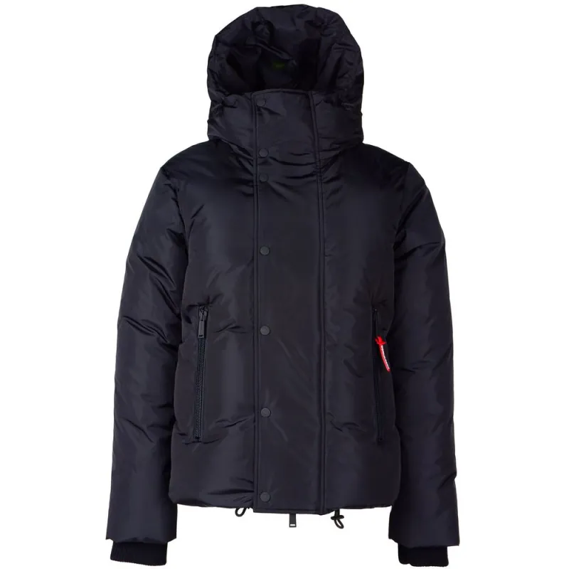 Dsquared² Black Nylon Men Down Jacket sold by Siebentaschen