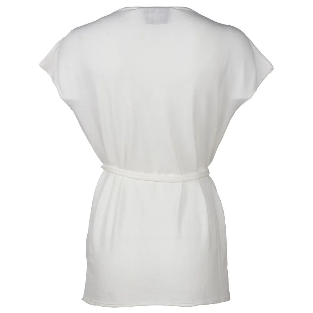 Alpha Studio White Cotton Dress sold by Siebentaschen product image thumbnail 2