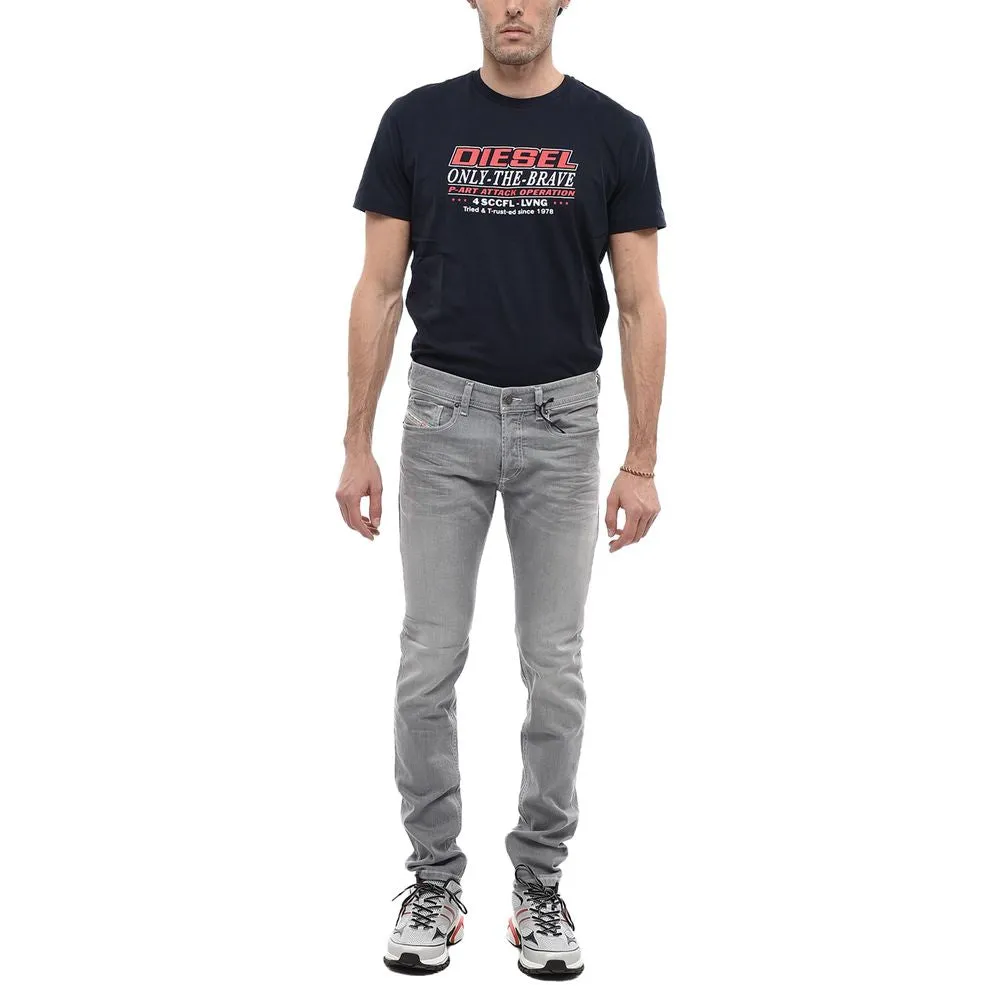 Diesel Gray Cotton Men Skinny Jean sold by Siebentaschen product image thumbnail 4