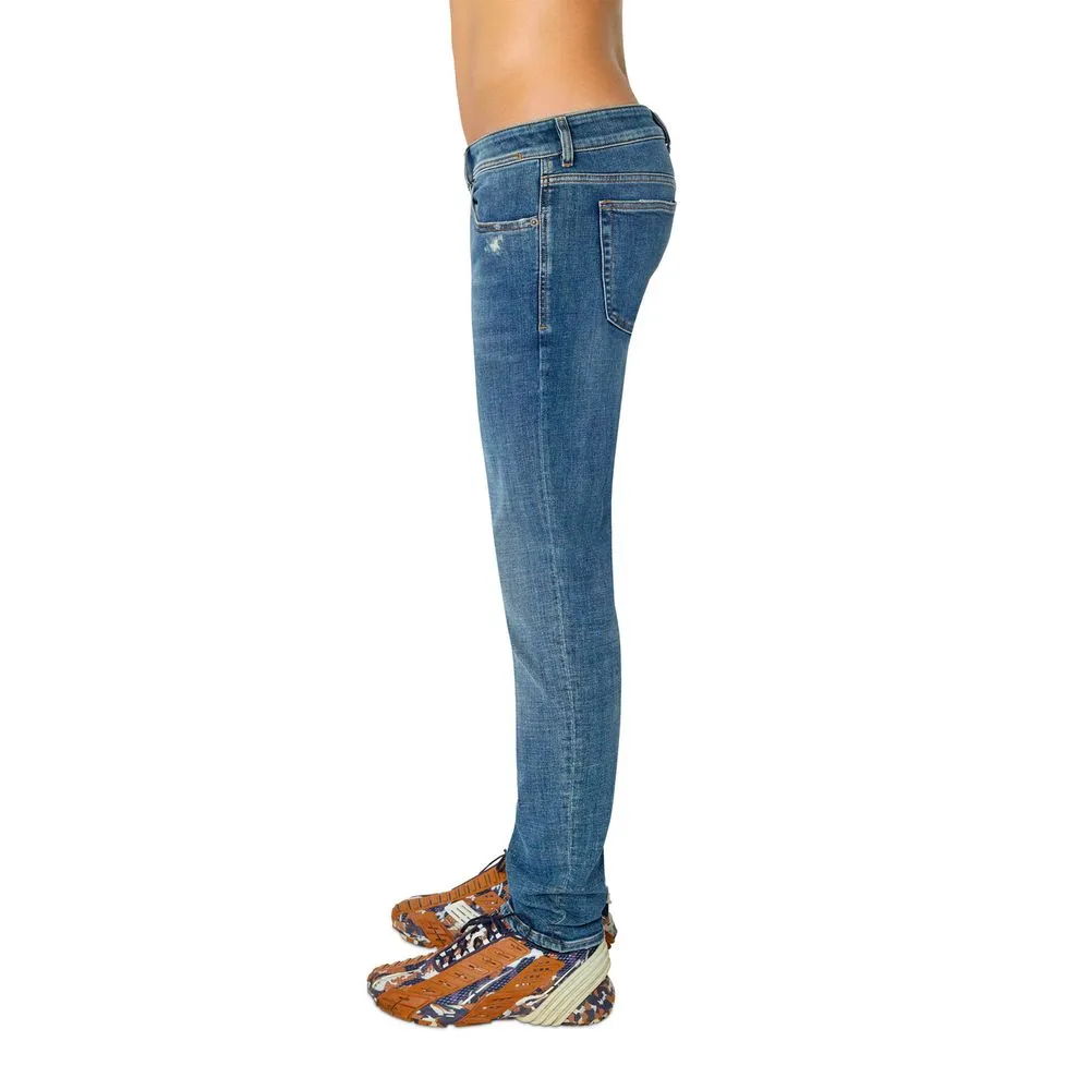 Diesel Blue Cotton Men Skinny Jean sold by Siebentaschen product image thumbnail 4