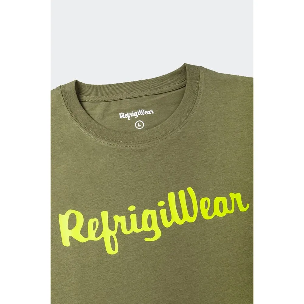 Refrigiwear Army Cotton Tee with Contrast Logo sold by Siebentaschen product image thumbnail 3