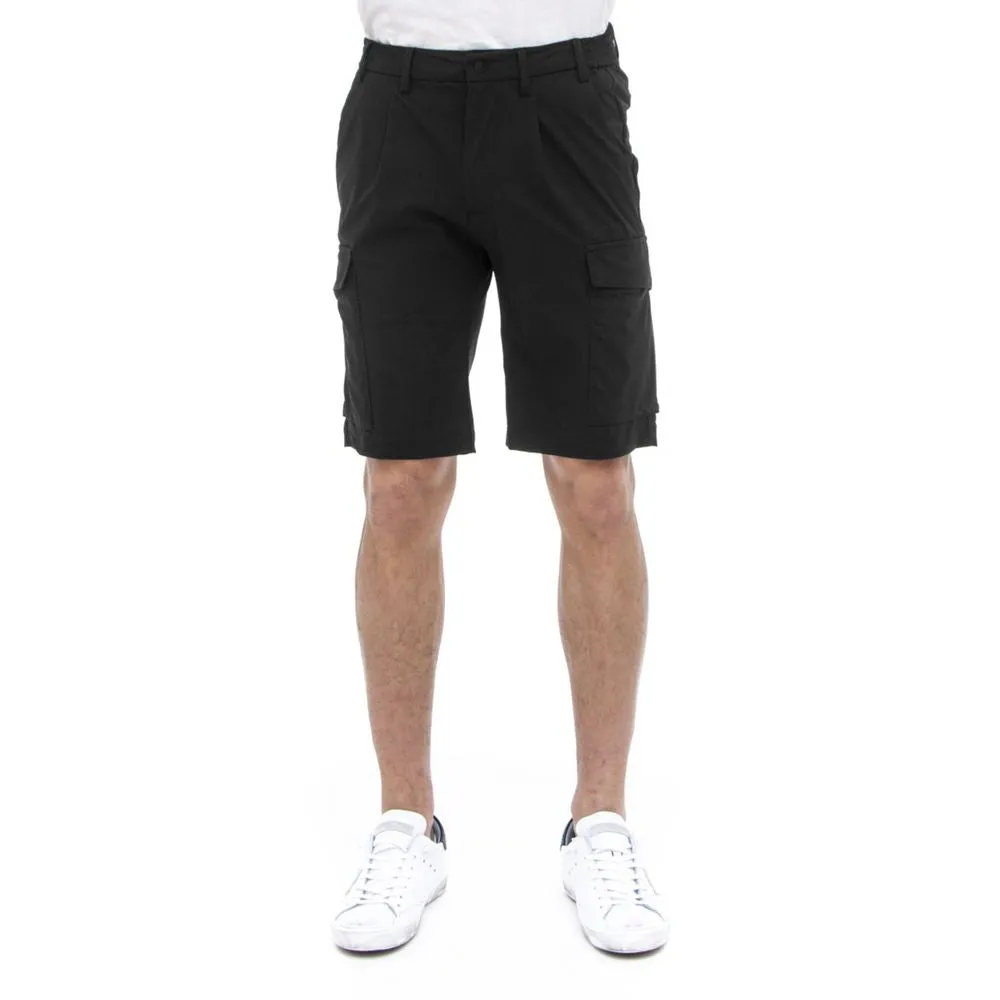 People Of Shibuya Sleek Urban Stretch Bermuda Shorts sold by Siebentaschen