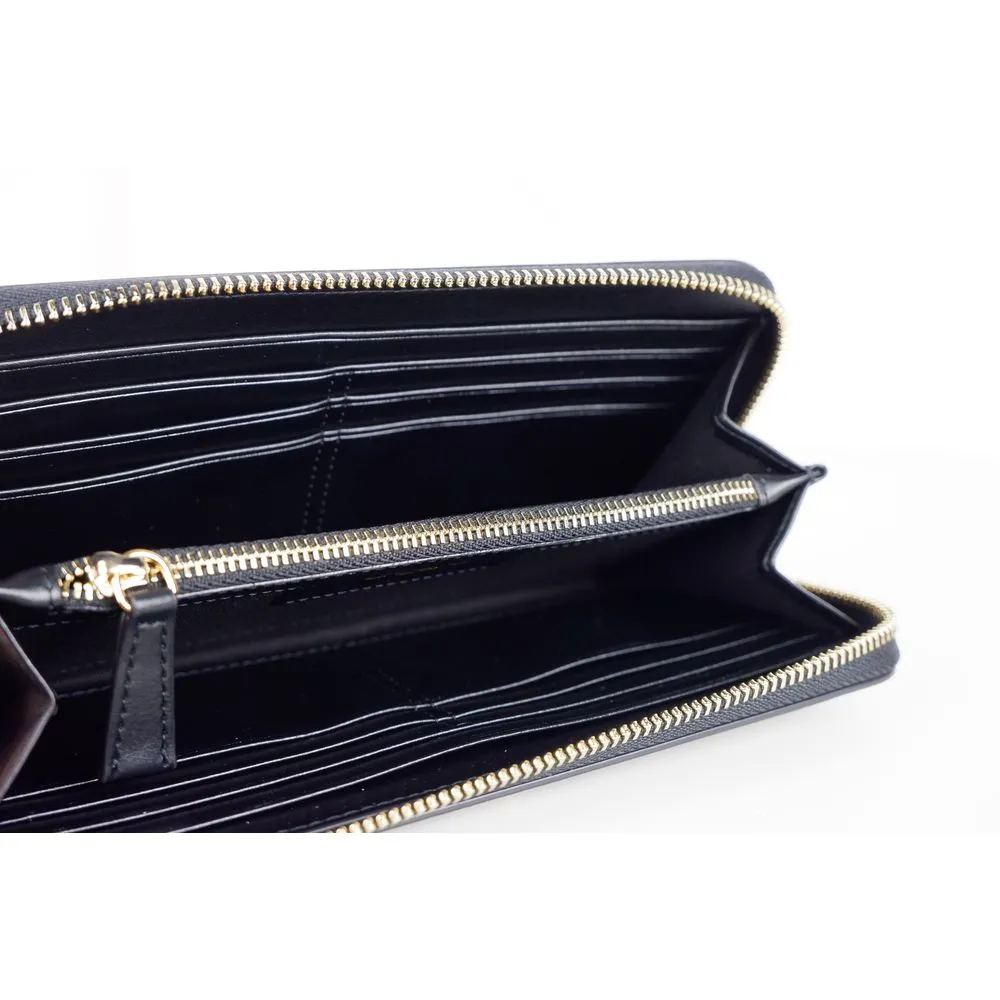 Ungaro Elegant Leather Zippered Wallet in Classic Black sold by Siebentaschen product image thumbnail 3