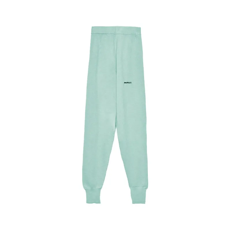 Hinnominate Green Wool Blend Women Pants sold by Siebentaschen