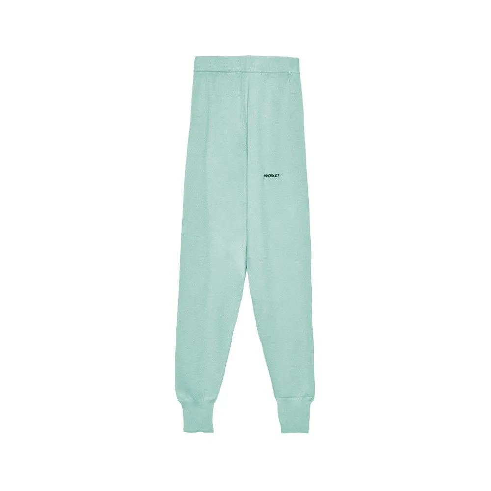 Hinnominate Green Wool Blend Women Pants sold by Siebentaschen