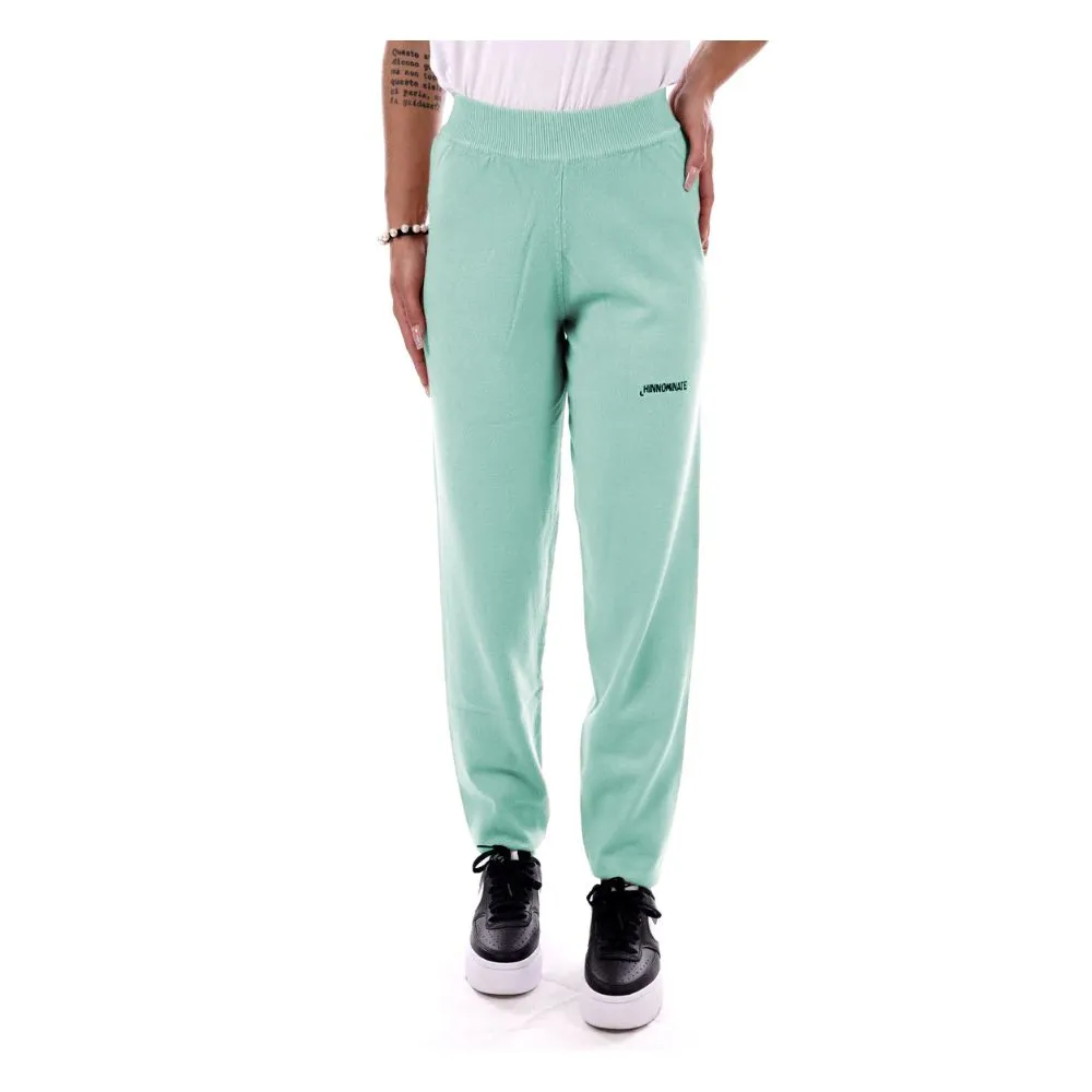 Hinnominate Green Wool Blend Women Pants sold by Siebentaschen product image thumbnail 3