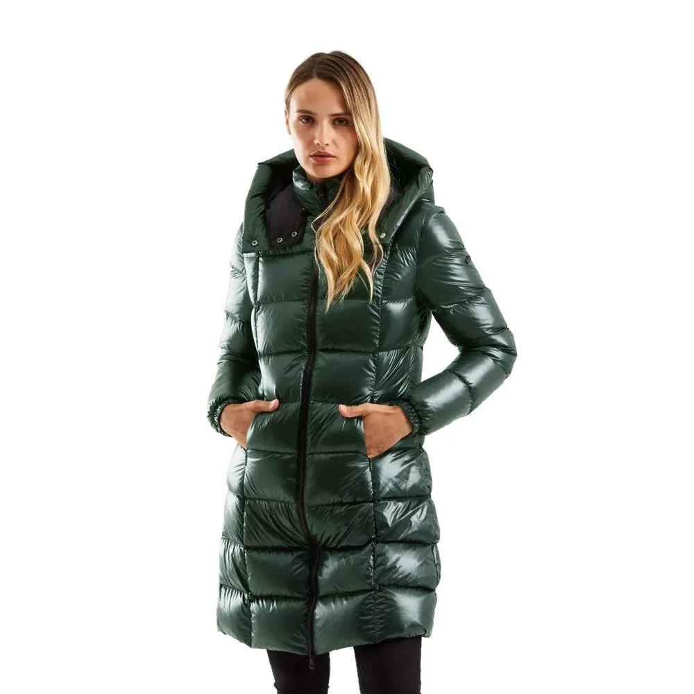 Refrigiwear Green Polyester Women Jacket sold by Siebentaschen product image thumbnail 3