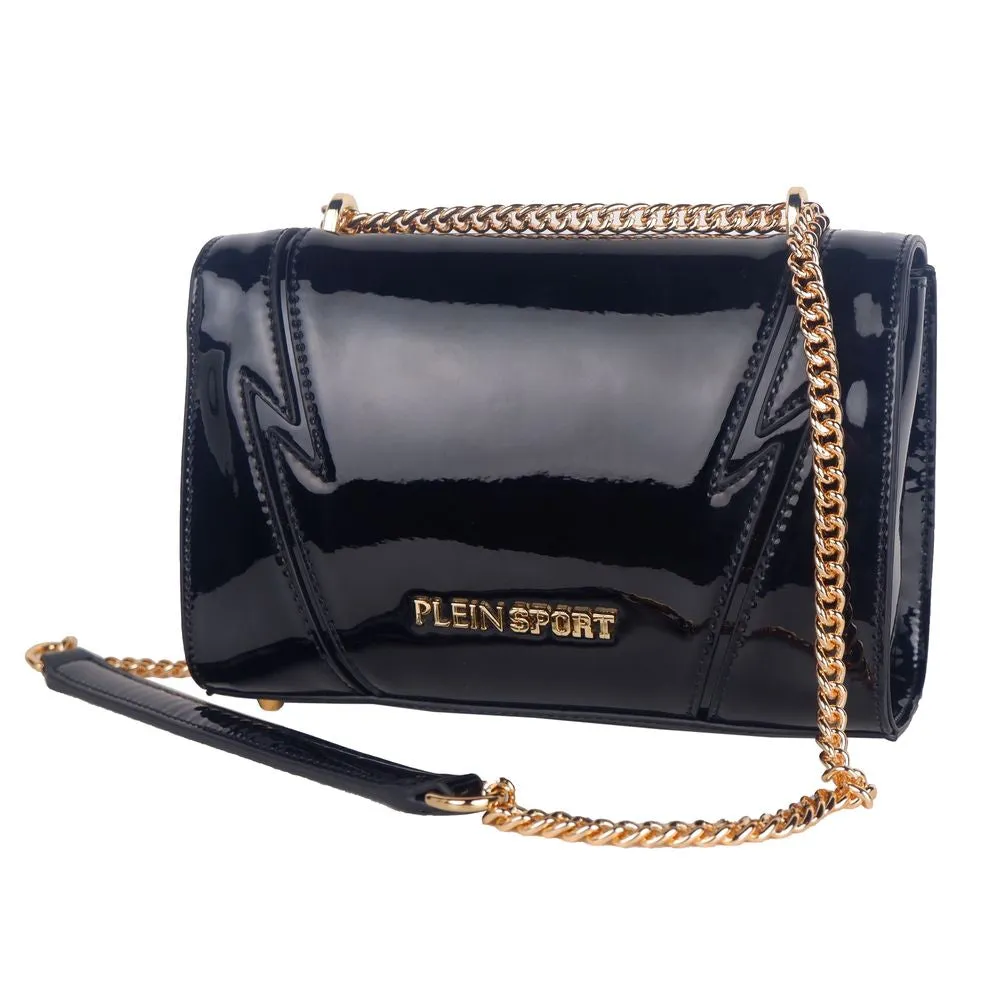 Plein Sport Black Polyethylene Women Crossbody Bag sold by Siebentaschen product image thumbnail 2