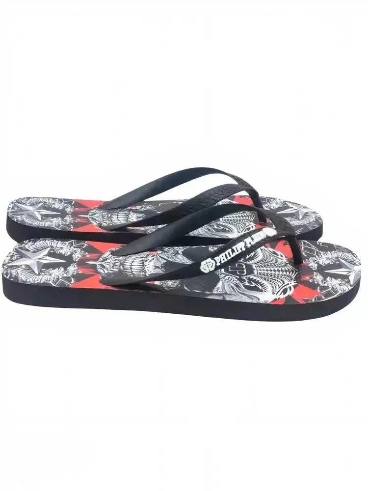 Philipp Plein Multicolor Polyester Women Flip Flop sold by Siebentaschen product image thumbnail 2