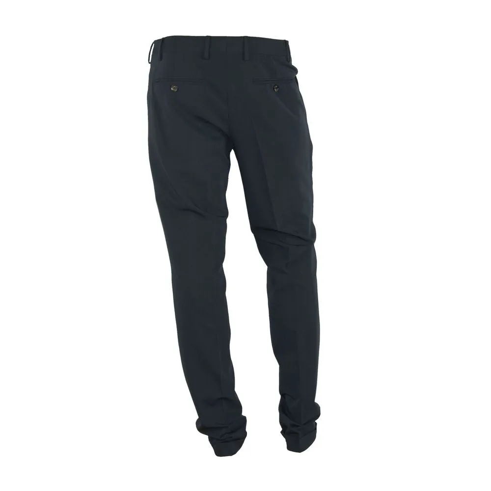 Made in Italy Black Polyester Men Pants sold by Siebentaschen product image thumbnail 2