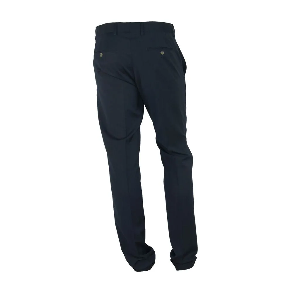 Made in Italy Black Polyester Men's Trouser sold by Siebentaschen product image thumbnail 2