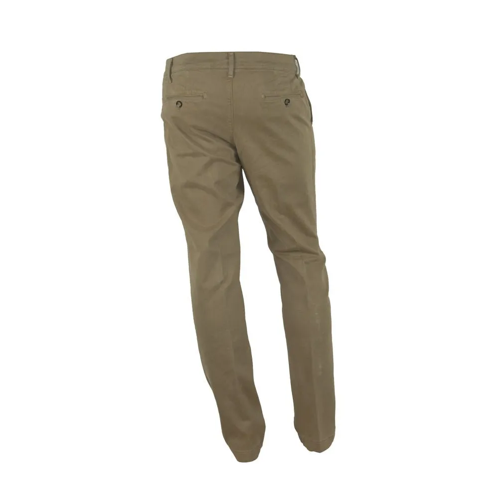 Made in Italy Brown Cotton Men Pant sold by Siebentaschen product image thumbnail 2