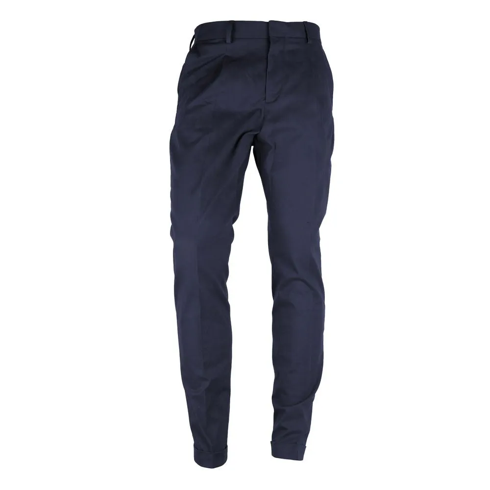 Made in Italy Blue Wool Men Trousers sold by Siebentaschen