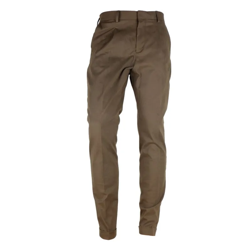 Made in Italy Brown Wool Men Trousers sold by Siebentaschen